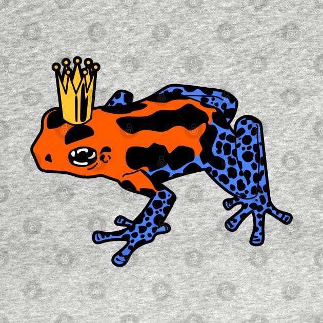 Poison Dart Frog King by pics in fabula